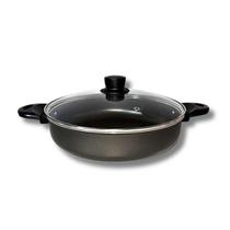 Frigideira Panela Wok N24 Antiaderente Gal Com Tampa Frigideira Panela Wok N24 Antiaderente Gal Com Tampa