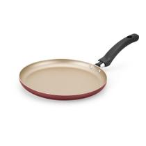 Frigideira Panquequeira Cereja Antiaderente Bege Aluminio Nacional 22cm - Alumínio Nacional