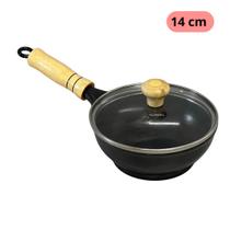 Frigideira Para 1 Ovo Frita Ovo Alumínio Fundido Antiaderente Teflon 14 Cm Funda Tigela Cabo de Madeira Frigideira Para 1 Ovo Frita Ovo Alumínio Fundido Antiaderente Teflon 14 Cm Funda Tigela Cabo de Madeira