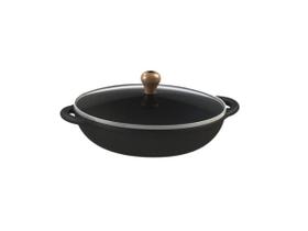 Frigideira Parmegiana Tampa Vidro Alça Ferro Libaneza 20 Cm Frigideira Parmegiana Tampa Vidro Alça Ferro Libaneza 20 Cm