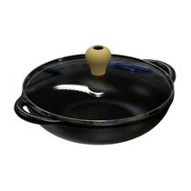Frigideira Parmegiana Tampa Vidro Alça Ferro Libaneza 20 Cm