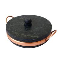 Frigideira Pedra Sabão 22 Cm Retém Calor Comida Mineira Luxo Frigideira Pedra Sabão 22 Cm Retém Calor Comida Mineira Luxo