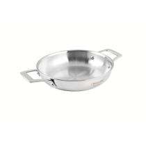 Frigideira Pergaminho Tramontina Grano Aço Inox com Corpo Triplo 26cm Frigideira Pergaminho Tramontina Grano Aço Inox com Corpo Triplo 26cm
