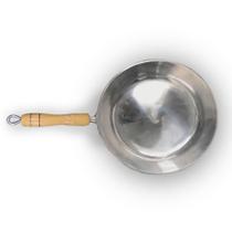 Frigideira Polido Cabo Madeira 22 Cm Sem Tampa Frigideira Polido Cabo Madeira 22 Cm Sem Tampa