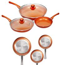 Frigideira Porcelana Antiaderente 3 Tamanhos Cozinha Gourmet Frigideira Porcelana Antiaderente 3 Tamanhos Cozinha Gourmet