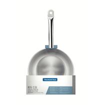 Frigideira Professional Rasa 26cm 2 L em Aço Inox Fundo Triplo 62633260 Tramontina