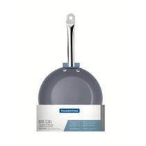 Frigideira Rasa Tramontina Professional Aço Inox Fundo Triplo Cerâmico Grafite 20 Cm 1,1 L Tramontina Frigideira Rasa Tramontina Professional Aço Inox Fundo Triplo Cerâmico Grafite 20 Cm 1,1 L Tramontina