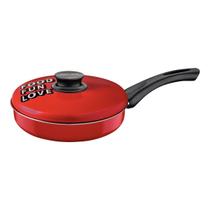 Frigideira Reta Tramontina My Lovely Kitchenm Alumínio Vermelho Starflon Max 24 cm 2 L Frigideira Reta Tramontina My Lovely Kitchenm Alumínio Vermelho Starflon Max 24 cm 2 L