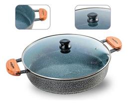 Frigideira Revestimento Cerâmica Não Precisa De Óleo Grande Frigideira Revestimento Cerâmica Não Precisa De Óleo Grande