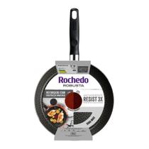 Frigideira Rochedo Robusta 26cm Antiaderente Resist 3x Grafite Frigideira Rochedo Robusta 26cm Antiaderente Resist 3x Grafite