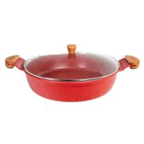 Frigideira Rubi Gourmet Alumínio Antiaderente Teflon 30CM 4,8L Javali Frigideira Rubi Gourmet Alumínio Antiaderente Teflon 30CM 4,8L Javali