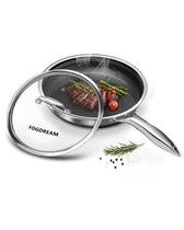 Frigideira Saute FogDream 20 cm Antiaderente com Superfície de Colmeia em Aço Inoxidável