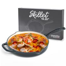 Frigideira Segretto Cookware 26 cm de Ferro Fundido Esmaltado Frigideira Segretto Cookware 26 cm de Ferro Fundido Esmaltado