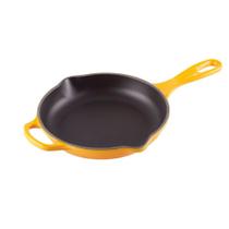 Frigideira Skillet Redonda com Alça Signature 20 cm Amarelo Nectar Le Creuset