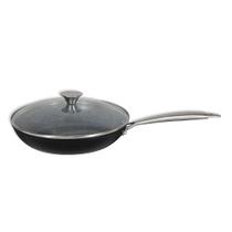 Frigideira Stoneflon Indução TVT Granito 20cm Preta Frigideira Stoneflon Indução TVT Granito 20cm Preta