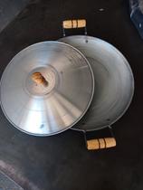 Frigideira Tacho Fogão De Indução Paella Panela Wok com Tampa Frigideira Tacho Fogão De Indução Paella Panela Wok com Tampa