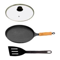 Frigideira Tapioca Alumínio Revestimento Antiaderente 22CM Cabo Ergonômico Alumínios Vitória Frigideira Tapioca Alumínio Revestimento Antiaderente 22CM Cabo Ergonômico Alumínios Vitória