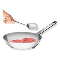 Frigideira Tramontina de Indução Fundo Triplo 24cm Allegra E Espátula de inox Frigideira Tramontina de Indução Fundo Triplo 24cm Allegra E Espátula de inox