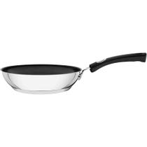 Frigideira Tramontina Inox Antiaderente Solar Silicone 20cm Frigideira Tramontina Inox Antiaderente Solar Silicone 20cm