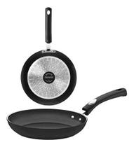 Frigideira Tramontina Mônaco Induction em Alumínio com Revestimento Interno e Externo Antiaderente Starflon Premium Pret