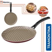 Frigideira Tramontina Panquequeira Tapioqueira Antiaderente Turim 22 cm Frigideira Tramontina Panquequeira Tapioqueira Antiaderente Turim 22 cm