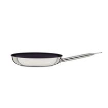 Frigideira Tramontina Professional Rasa Aço Inox Fundo Triplo Antiaderente Cabo 20 cm 1,1 L Frigideira Tramontina Professional Rasa Aço Inox Fundo Triplo Antiaderente Cabo 20 cm 1,1 L