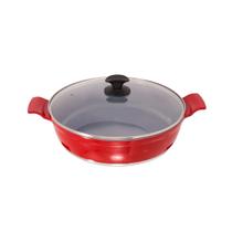 Frigideira Vermelho Antiaderente em Cerâmica Javali AA 30cm Frigideira Vermelho Antiaderente em Cerâmica Javali AA 30cm