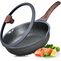 Frigideira Vinchef Nonstick Deep 28cm/5L com tampa de indução