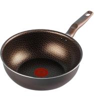Frigideira Wok 24cm 3,2 Litros Rochedo Expert Chocolate
