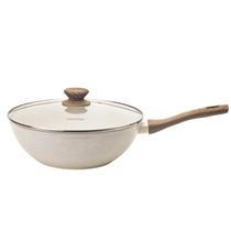 Frigideira Wok 28cm Indução Rev. Cerâmico Mármol Mimo Style Frigideira Wok 28cm Indução Rev. Cerâmico Mármol Mimo Style