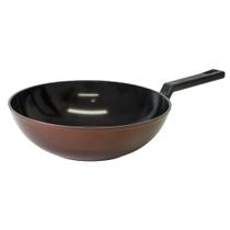 Frigideira Wok 30cm 4,5L Indução com Revestimento Cerâmico Reverse Neoflam Cor Marrom Rosa