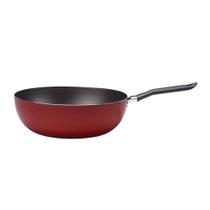 Frigideira Wok Antiaderente 24cm 2,3L Fun Cereja Brinox - 7232/358 Frigideira Wok Antiaderente 24cm 2,3L Fun Cereja Brinox - 7232/358