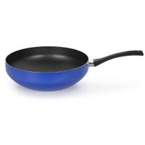 Frigideira Wok Antiaderente Alumínio Azul 28cm 79628 - Multiflon