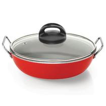 Frigideira wok antiaderente eterna gourmet c/ alça 28cm 3,6l