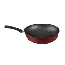 Frigideira Wok Antiaderente Multifuncional Rochedo Limpa Facil 24cm