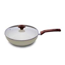 Frigideira Wok Capadócia 28cm com Tampa Multiflon Frigideira Wok Capadócia 28cm com Tampa Multiflon