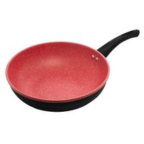 Frigideira Wok de Indução em Alumínio com Revestimento Cerâmico Granilite 28cm - Lyor Frigideira Wok de Indução em Alumínio com Revestimento Cerâmico Granilite 28cm - Lyor