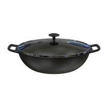 Frigideira Wok Ferro Fundido TV PF 36CM 2 Alças Preta Libaneza Frigideira Wok Ferro Fundido TV PF 36CM 2 Alças Preta Libaneza