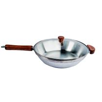 Frigideira Wok Funda Oriental Alumínio Usinado Javali CM28cm Frigideira Wok Funda Oriental Alumínio Usinado Javali CM28cm