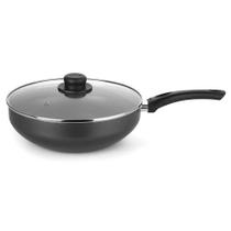 Frigideira Wok Gourmet Preto 28 Cm 4,3 L Antiaderente Frigideira Wok Gourmet Preto 28 Cm 4,3 L Antiaderente