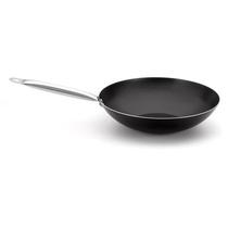 Frigideira wok profissional em alumínio com antiaderente quartzo 34cm 5L - Multiflon