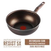 Frigideira Wok Rochedo Expert Chocolate 24cm