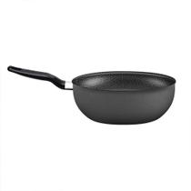 Frigideira Wok Rochedo Robusta 25cm Grafite