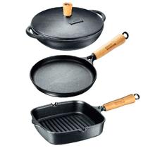 Frigideiras Cook Grill + Tapioca + Panela Parmegiana C/tampa