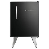 Frigobar Brastemp Retrô 76l Preto Bra08heana 110V