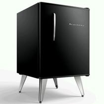 Frigobar Brastemp Retrô Preto BRA08HE, 76 litros