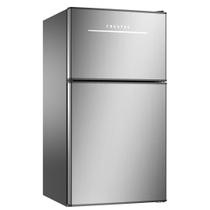 Frigobar Frestec 3,2 pés cúbicos com 2 portas em aço inoxidável