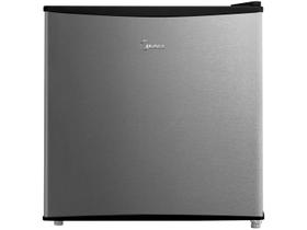 Frigobar Midea 45 Litros Compact Black Edition Mrc06b1 Preto com Inox 127v