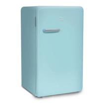 Frigobar Midea 95 Litros Retrô Azul Jade MRV10A2 - 220V Frigobar Midea 95 Litros Retrô Azul Jade MRV10A2 - 220V