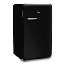 Frigobar Midea 95 Litros Retrô Preto Onix MRV10P1 - 127V Frigobar Midea 95 Litros Retrô Preto Onix MRV10P1 - 127V